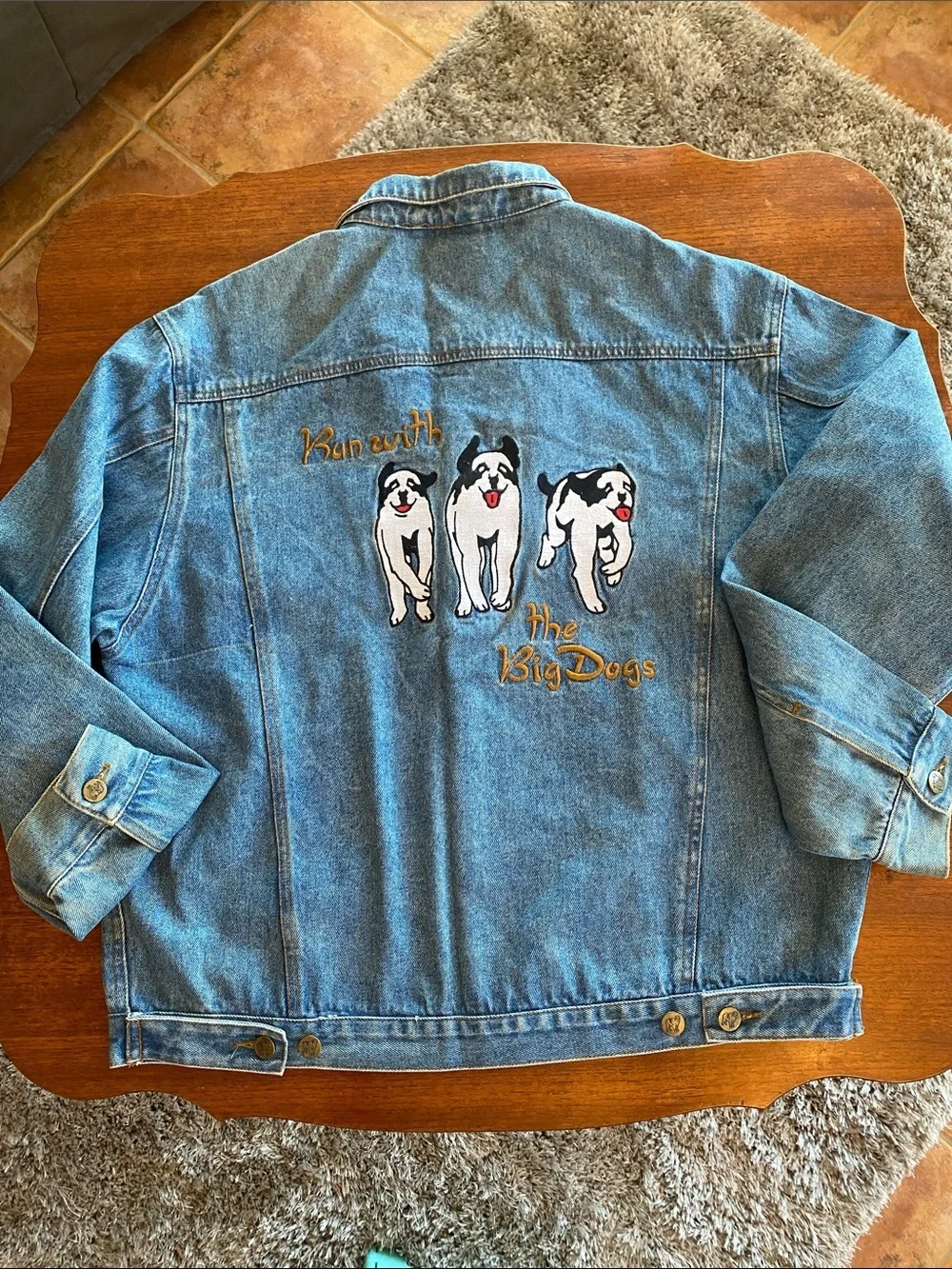 Big Dogs Light Blue Denim Jacket - Classic Truckers Style